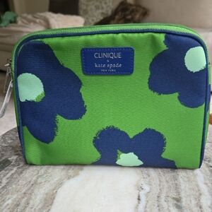 Clinique x Kate Spade Collab Floral Pouch